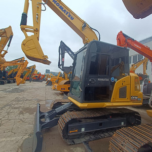 Excavadora Usada KOMATSU PC70 de Alta Estabilidad, 7 Toneladas de Peso Operativo, 48.5KW de Potencia, para Construcción y Minería - Product Image 1