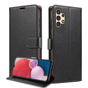 เคสโทรศัพท์แบบพลิกหนัง PU กันกระแทก พร้อมช่องใส่บัตรและขาตั้ง สำหรับ Samsung Galaxy A56 A36 A06 A16 A05S S25 Ultra - Product Image 1