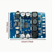 Carte d'amplificateur numérique Bluetooth ultra-claire M314 TPA3118, module d'amplification audio double 45W TPA3118