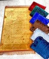 Tapis de prière musulman le plus vendu, lavable et rembourré, tapis de prière personnalisé pour la maison et les voyages