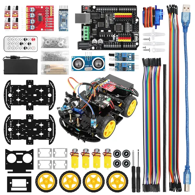 Robotics Kits for School with Programming Robotic Kit Building for Educational Robotic Electronic Kit