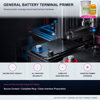 Colle d'injection pour pôles de batteries au plomb 2:1, à prise rapide, haute adhérence, résistante aux intempéries, mastic époxy KX-5013AB