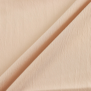 Tela Crepé Transpirable Tipo Algodón para Confección de Camisas de Mujer, Textil Clásico Elástico con Textura Plisada Lavada - Product Image 1