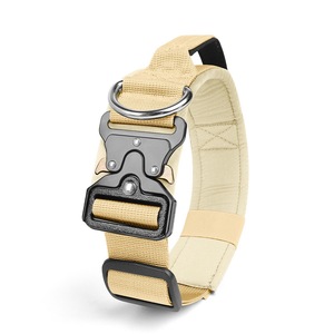 New Arrival Heavy Duty Tactical Dog <strong>Collar</strong> With Control Handle Matching Anti <strong>Pull</strong> Dog Leash Set Training Walking Pet Gear - Product Image 4