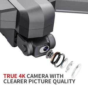 Dron con Cámara SJRC F11S 4K PRO+, <span class=keywords><strong>GPS</strong></span> <span class=keywords><strong>Profesional</strong></span>, Gimbal de 2 Ejes, 26 Minutos de Tiempo de Vuelo, Control por Gestos, Plegable, Quadcopter - Product Image 5