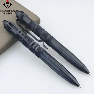 रचनात्मक भारी कलम पार्कर के साथ सामरिक कलम फिर से भरना अपराध निवारक धातु बॉल पेन