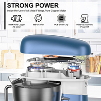 Appareils de cuisine de bonne qualité 6.5L batteur sur socle mixeur robot pâtissier planétaire pâte à gâteau batteur sur socle