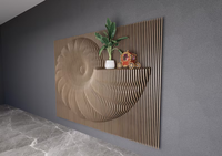 Revêtement mural en panneaux CNC paramétriques, façade décorative à motifs 3D pour la rénovation extérieure des bâtiments