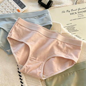 Braguitas Hipster para Mujer, Transpirables, de Algodón Suave, Elásticas, de Tiro Medio, Antibacterianas, para Uso Diario - Product Image 2