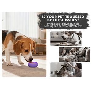 Bol à lécher en silicone de qualité alimentaire pour chiens, sans BPA, distributeur de nourriture lent pour chiens, pour la distraction - Product Image 3