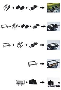 Prix concurrentiel OEM Norme CE / UL 250W 36V 80KM Batterie au lithium 25 km/h Vélo électronique avec panier à bagages - Product Image 4