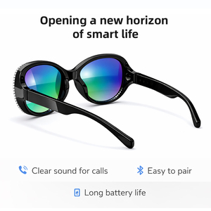 Occhiali Smart Audio da Donna 2026 di Tendenza, Audio Stereo Surround, Chiamate BT, Cuffie Open-Ear, Musica, Occhiali da Sole Smart Femminili F07 MAX - Product Image 3