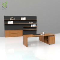 IULTRA Bureau de direction modulaire moderne populaire pour la vente en gros, avec multiples rangements, 3 tiroirs, pour salle de réunion et usage commercial