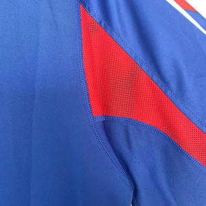 Uniformes de Fútbol de Verano, Camiseta Retro de Francia 2004 con Mangas Cortas Estampadas, Uniforme de Competición de Clubes Europeos - Product Image 3
