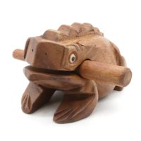 Guitare à talons en bois - Instrument de musique africain, Super Guiro, Instrument de percussion en bois