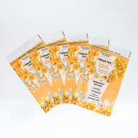 Film rétractable en PVC personnalisé pour l'emballage des perles de parfum pour lessive, étiquette thermorétractable imperméable
