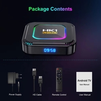 Reproductor Multimedia de Video para TV, Decodificador Android TV Inalámbrico Wifi 8k 4k 1080p 6k 4g 32g 8g Dual Octa Core 1000mbps