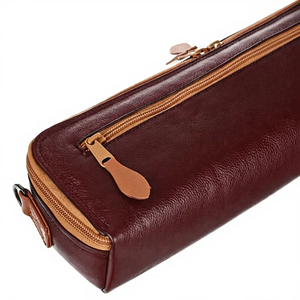 Estuche para <span class=keywords><strong>Flauta</strong></span> Duradero, Fundas y Estuches para Instrumentos de Primera Calidad, Práctica Bolsa para <span class=keywords><strong>Flauta</strong></span> de Cuero PU con Correa para el Hombro - Product Image 5