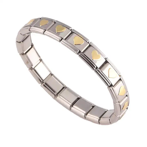 Mode classique plus de styles Ialian Charms lLinks pour Bracelets en acier inoxydable Bracelet à breloques italien Llinks pour hommes femmes - Product Image 6
