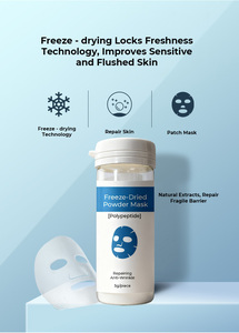 Maschera Viso Liofilizzata Professionale per Uso Domestico con Peptidi di Rame Blu e Oligopeptidi Riparatori - Product Image 4