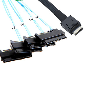 OCuLink PCIE SFF-8611 4i в MINISAS 8482 2-в-1 высокоскоростной кабель для преобразования жесткого диска для электроники - Product Image 6