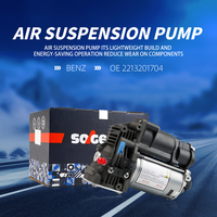 Nouveau compresseur de suspension pneumatique automatique SOGEFI de haute qualité OE 2213201704 Mercedes-Benz CL Coupé deux portes CL 500/550 USA/JAPON