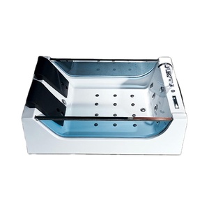 Surf piscine bain Portable bain à remous multi-personnes acrylique <span class=keywords><strong>SPA</strong></span> Intelligent température constante autoportant 2m Villa cour printemps - Product Image 1