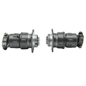 Amphenol ปลั๊กต่อการบินไฟฟ้า26-PIN DIN ตัวผู้และตัวเมีย, ปลั๊กกันน้ำสำหรับใช้กับพลังงาน - Product Image 3