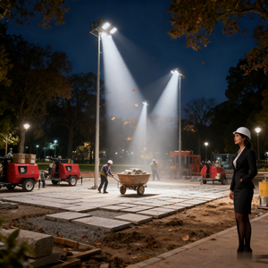 Tour de lumière LED de véhicule spécial avec caméra montée sur le toit pour l'éclairage des véhicules - Product Image 1