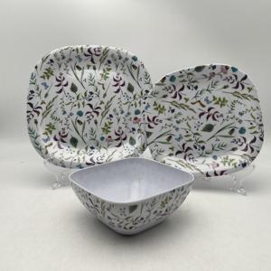 <span class=keywords><strong>Service</strong></span> <span class=keywords><strong>complet</strong></span> de table en mélamine pour toutes les occasions <span class=keywords><strong>Vaisselle</strong></span> et <span class=keywords><strong>vaisselle</strong></span> en mélamine en vrac pour restaurants et événements - Product Image 3