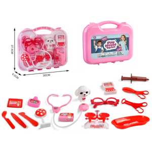 Ensemble de jeu de <span class=keywords><strong>dentiste</strong></span> pour enfants de haute qualité, <span class=keywords><strong>jouet</strong></span> médical éducatif avec étui de transport pour jeu de rôle - Product Image 6