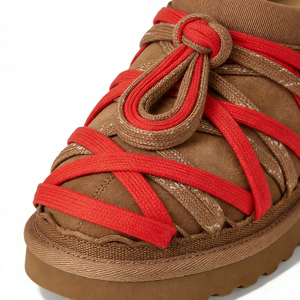 Pantofole Invernali da Donna Personalizzabili <span class=keywords><strong>con</strong></span> Logo, Fodera in Pile, Cinturino <span class=keywords><strong>Elastico</strong></span> e Suola Antiscivolo in EVA per Uso Casual - Product Image 5