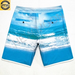 Shorts de plage pour hommes UPF50+ confortables et sexy, design personnalisé, vente en gros à faible MOQ - Product Image 2