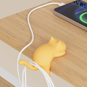 <b>Cat</b> <b>Backpack</b> Hook, Office Desk Edge, No Marking, No Punching, Student Desk Side Multifunctional Bag Hanger - Product Image 4