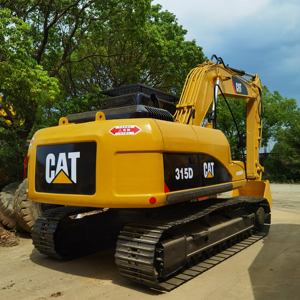 Excavadora Cat 315D casi nueva en buen estado excavadora sobre orugas Cat 315d Caterpillar usada en stock a la venta - Product Image 4