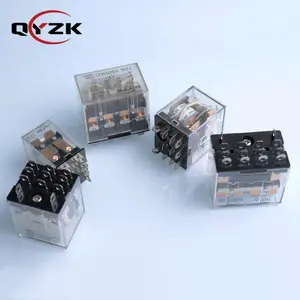 finder 3PDT 24V 11 pin 14 pins silver contact LY3N-J JQX 13F miniature electromagnetic intermediate relay