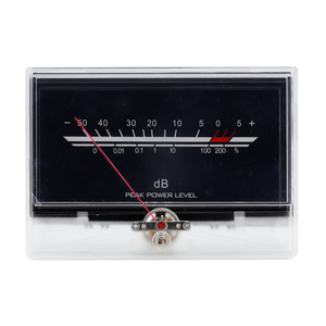 Large Analog LCD Pointer Home Driver Meters HiFi Amplifier Component Spectrum Inline LED Vu Speaker Level <strong>Testing</strong> <strong>Equipment</strong> - Product Image 1