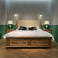 Bureau de style rustique américain en bois massif, durable et écologique, pour hôtels, maisons, restaurants, centres commerciaux et écoles