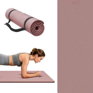 Tapete de Yoga NBR de Alta Resistencia y Alta Densidad Antidesgarro para CrossFit, HIIT y Entrenamiento de Core - Product Image 1