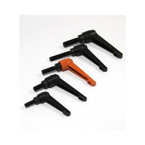 Đen cam kẽm-nhôm hợp kim điều chỉnh khóa xử lý thắt chặt xử lý hình chữ L Kẹp que quay cơ khí xử lý - Product Image 2