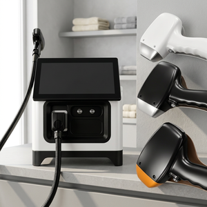 เลเซอร์ไดโอด 3 ความยาวคลื่น 755 808 1064 1200w หรือ 1600w กำลังไฟแบบด้ามจับ เลเซอร์ไดโอด Pico 808 กำจัดขนด้วยคาร์บอนพีลลิ่ง กำจัดรอยสัก - Product Image 1