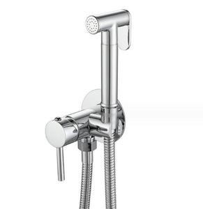 Настенный хромированный полированный распылитель для биде - Product Image 1