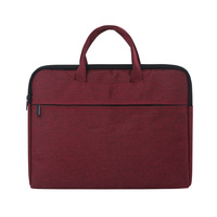 Grande sacoche portable en toile pour ordinateur portable, sac de rangement pour documents, pour conférences, ordinateur portable, housse de protection