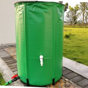 Collapsible Rain Barrel with Water Innet Filter Foldable Raintrap Diverter Sturdy PVC Garden Hydroponics Collection Storage Tank - Product Image 2