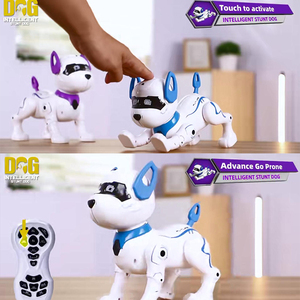 Multifunktion ale Aktionen Musikalisches Tanzen Fernbedienung Haustier Intelligenter programmier barer Roboter Smart RC Stunt Robot Hundes pielzeug für Kinder - Product Image 2
