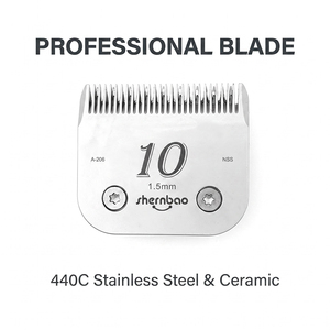 Cuchillas de Cerámica Profesionales Shernbao NSS A5 para Peluquería Canina, Compatibles con Andis, <span class=keywords><strong>Wahl</strong></span>, Oster, Heiniger A5 - Product Image 2