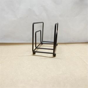 Porte-mouchoirs moderne en métal écologique en fer forgé, porte-papier toilette creux tridimensionnel, gratuit pour la salle de bain, le bureau - Product Image 2