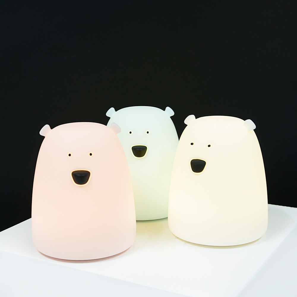 Lamparas де Techo Led Силиконовые мультфильм Мини Портативный атмосфера малыш ночника