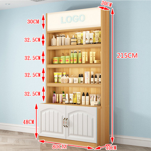 Hiện Đại Mỹ Phẩm Hiển Thị Tủ Kệ Với Logo Hiển Thị Kệ Sách Tủ - Product Image 4