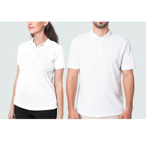 Venta al por mayor Q-Art 100% algodón para polos para hombres y mujeres suave tejido transpirable logotipo personalizado Color de alta calidad para el precio - Product Image 1